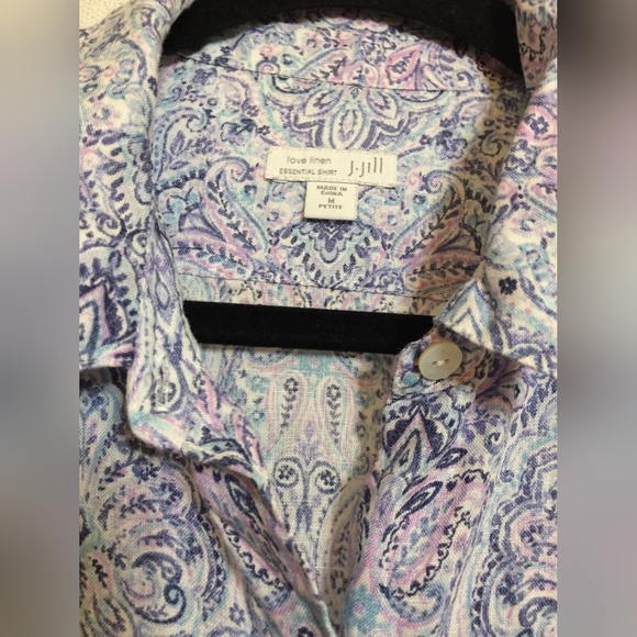 J. Jill Tops - J Jill Linen Top